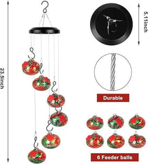 Charming Wind Chimes Hummingbird feeders