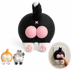 🐱 ButtoSwitch™ 3D Cat Light Switch Cover – Funny Home Decor