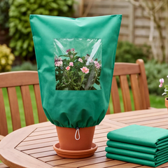 WINTER GARDEN ESSENTIAL | Plant Frost Protection Cover – Breathable Reusable Cover for Shrubs, Pots & Young Trees