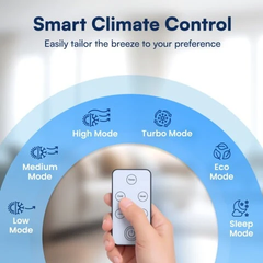 No-Installation Portable AC & Heater – Cool & Heat All Year Round
