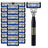 7-Blade Razor System For Men | Smooth Shave & Replaceable Cartridges