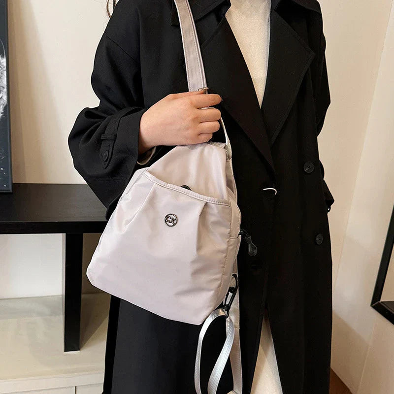 Bolso convertible de hombro Oxford impermeable llevado como bolso de hombro