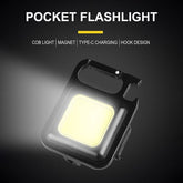 Multifunctional Keychain Rechargeable Light New HomeGoods
