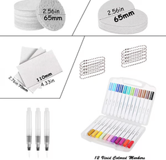 Magic 3D Foam Texture Painting Kit