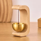 Magnetic Wooden Wind Chime Doorbell Decoration New HomeGoods