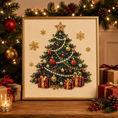 DIY Christmas Pearl Art Kit – Create Your Own Festive Masterpiece