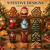 🍪Latest 2026 Christmas Baking Molds – 9 Festive Designs 🎄