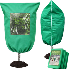 WINTER GARDEN ESSENTIAL | Plant Frost Protection Cover – Breathable Reusable Cover for Shrubs, Pots & Young Trees