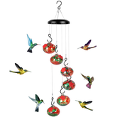 2026 New Charming Wind Chimes Hummingbird Feeders Garden Decor
