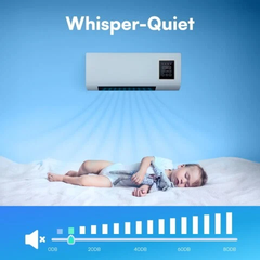 No-Installation Portable AC & Heater – Cool & Heat All Year Round