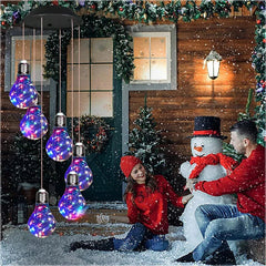 Enchanted Garden: Solar-Powered Color-Changing LED Wind Chimes - New HomeGoods