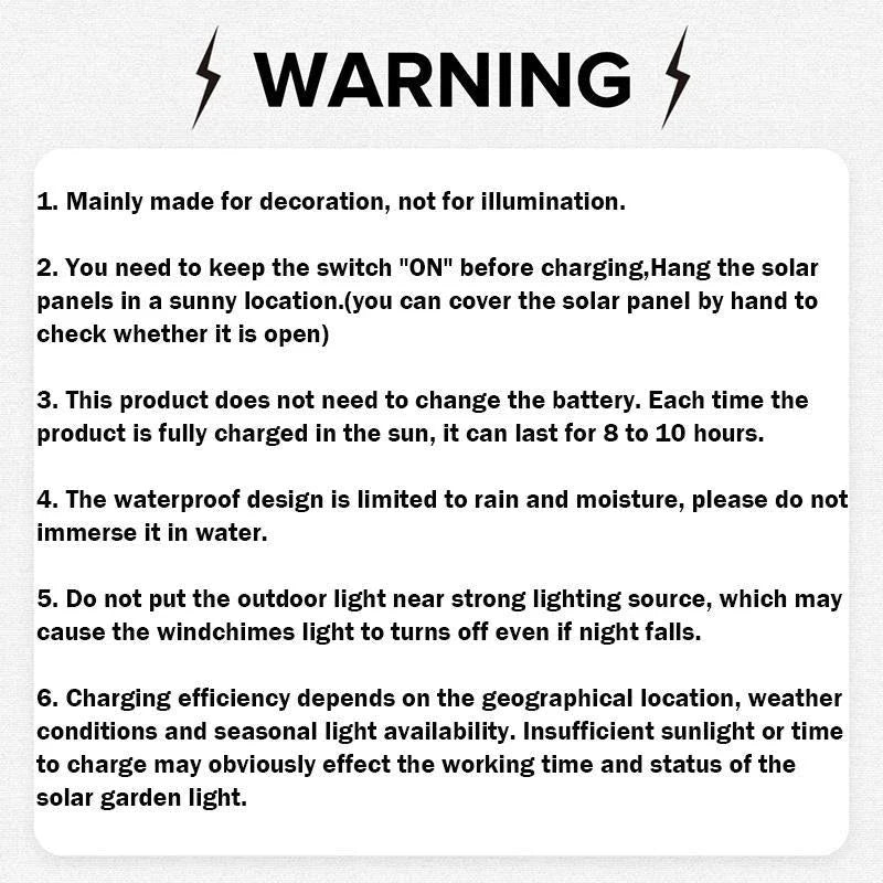 Enchanted Garden: Solar-Powered Color-Changing LED Wind Chimes - New HomeGoods