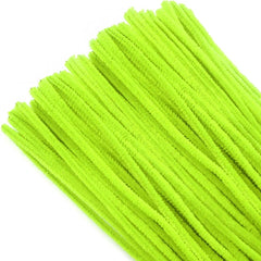 TOAOB 100pcs Lake Blue Pipe Cleaners Craft Supplies Chenille Stems | Pipe Cleaners 6mm x 12 Inch Fuz