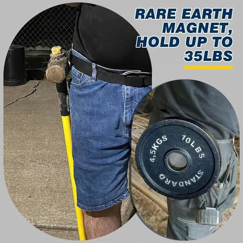 Clip-On Belt Magnetic Tool Holder