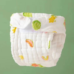 Baby Reusable Diapers - Waterproof & Leakproof Diapers for 0-2 year old Babies - (Size is Adjustable)