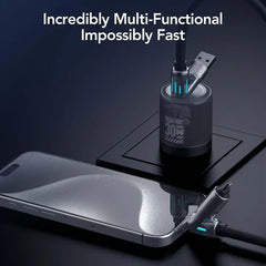 ⚡4-in-1 USB Charging Cable fast charging MAX 60w