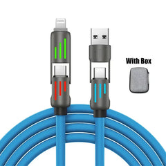 ⚡4-in-1 USB Charging Cable fast charging MAX 60w