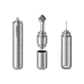 Portable Keychain with Built-in Cleaning Brush & SIM Ejection Pin