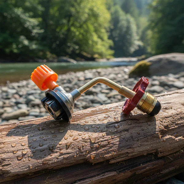 Outdoor Gas Canister Refill Adapter – Leak-Proof Safe Transfer