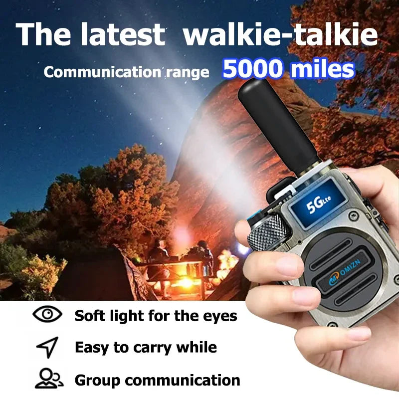 Global Walkie Talkie model M6 National 5000 kilometers public network intercom transnational intercom unlimited distance