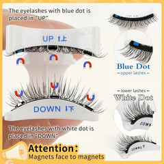 Reusable Self-Adhesive Magnetic False Eyelashes