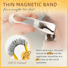 Reusable Self-Adhesive Magnetic False Eyelashes
