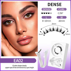 Reusable Self-Adhesive Magnetic False Eyelashes