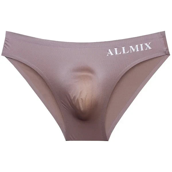 Sexy Transparent Breathable Comfortable 3D Ice Silk Underwear 4-Pack