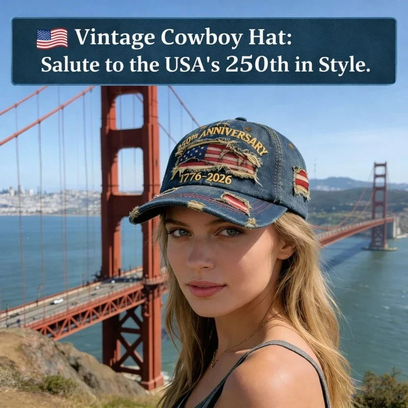 Gorra de béisbol conmemorativa del 250 aniversario de EE. UU., snapback unisex de algodón lavado estilo vintage