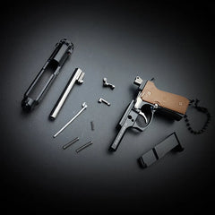 Creative Alloy & Wood-Handle Keychain-Limited Edition Collectible