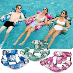 Aufblasbare Lounge-Stühle, Wasser schwimmend für Strandparty Sommer Wasserspaß
