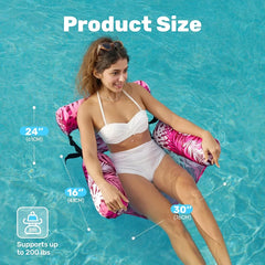 Aufblasbare Lounge-Stühle, Wasser schwimmend für Strandparty Sommer Wasserspaß