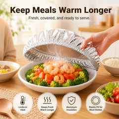 Fundas térmicas reutilizables para platos – Mantén la comid…