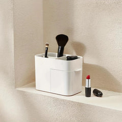 Small Stackable Drawer Makeup Organizer Bin