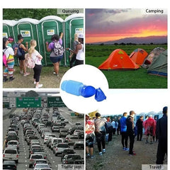 Portable urinal for queuing, camping, traffic jams, travel emergency use