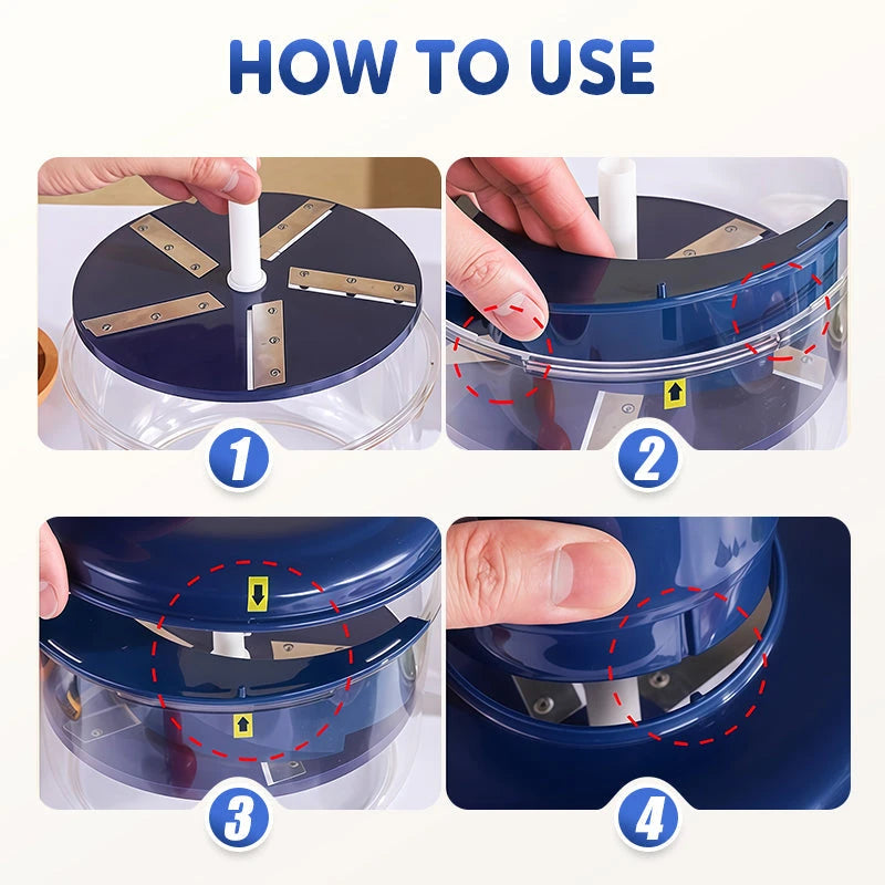 Portable Automatic Electric Fruit Peeler with USB Rechargeable Motor