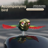 Car accompanying bird car exterior car ornament electric vehicle ornament rearview mirror roof ornament New HomeGoods