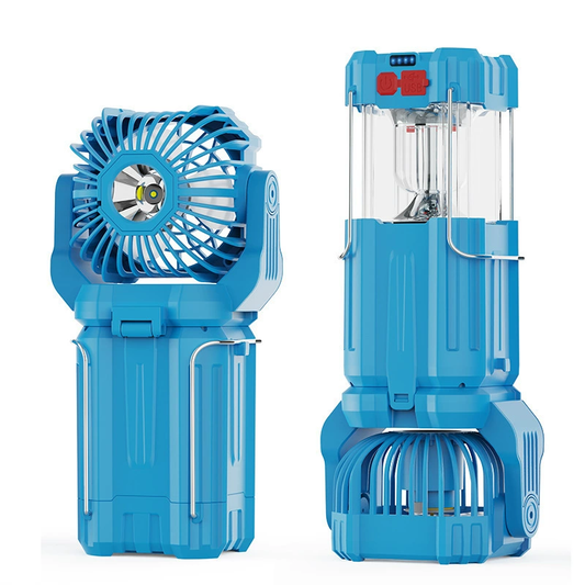Your Ultimate Outdoor Sidekick: Solar-Powered Camping Fan & Lantern
