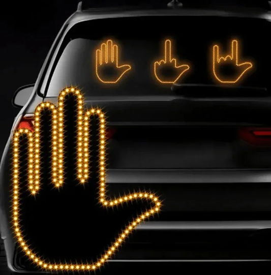 Stop Road Rage Cold: This Car Gesture Light Speaks for You!