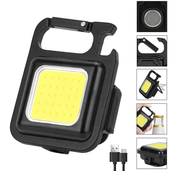 Multifunctional Keychain Rechargeable Light - New HomeGoods