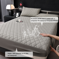 Quilted Waterproof Fitted Mattress Protector | Free shipping