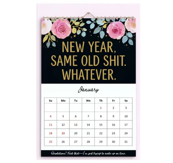 Fuck It Again â€?2026 Calendar For Women Who’ve Had Enough New HomeGoods