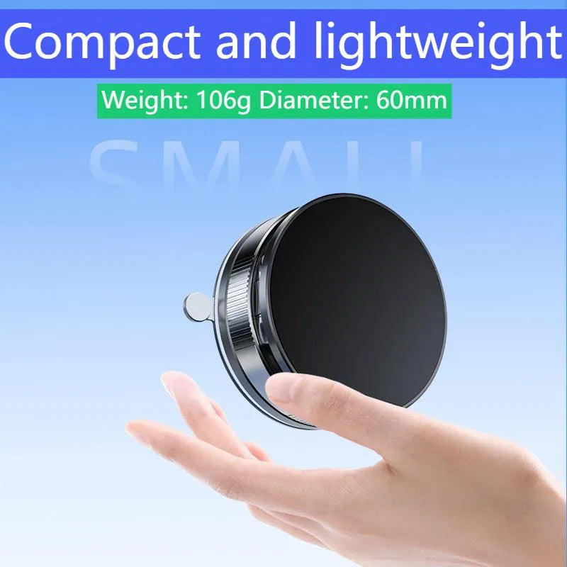 360¡ã Adjustable Vacuum Magnetic Phone Holder for Car - New HomeGoods