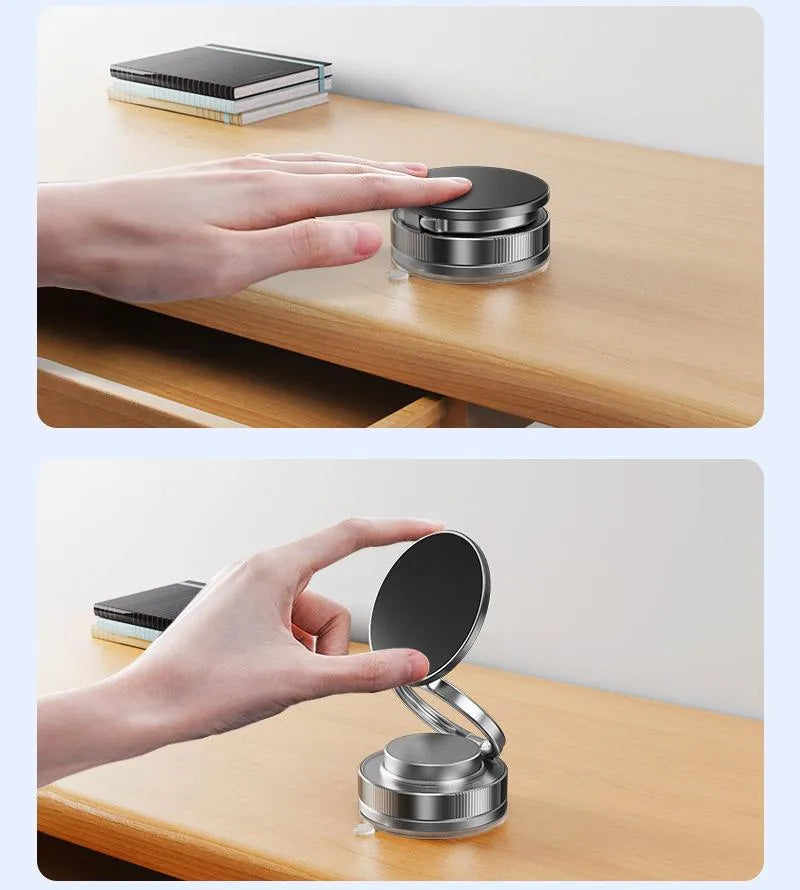 360¡ã Adjustable Vacuum Magnetic Phone Holder for Car - New HomeGoods