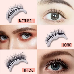 Reusable Self Adhesive Eyelashes-Look Gorgeous in 5 Seconds