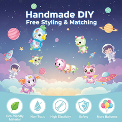DIY Balloon Making Kit for Kids – 60 Balloons, Pump & 134+ Accessories