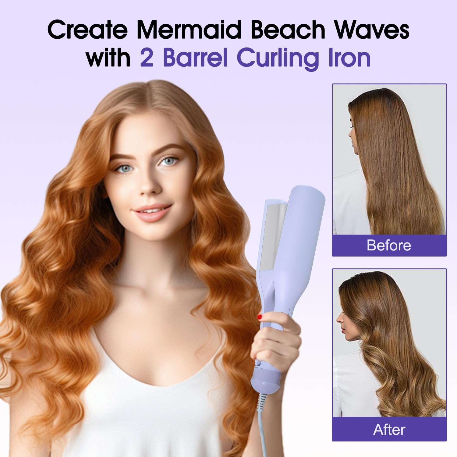 Siren Waver: Professional Mermaid Hair Waver - New HomeGoods
