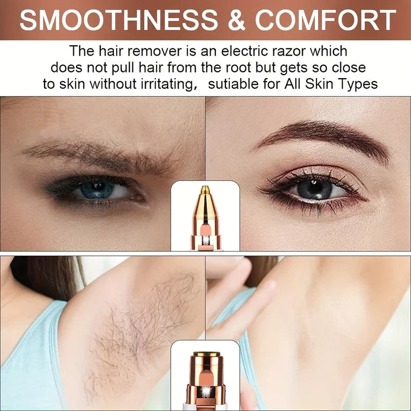 2-in-1 Electric Shaver and Trimmer