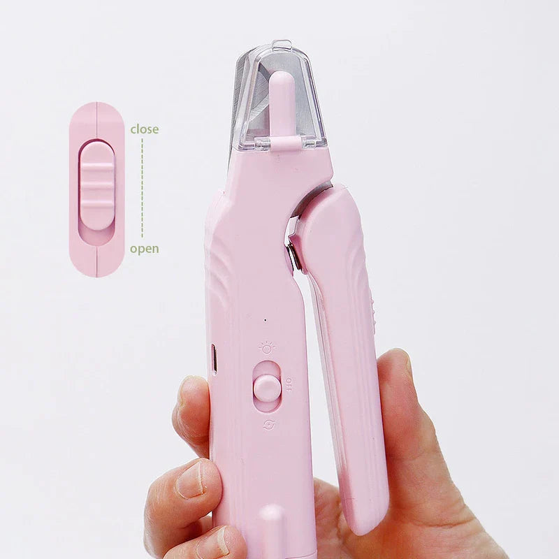 2-In-1 Pet Rechargeable Nail Grinder Clipper Combo