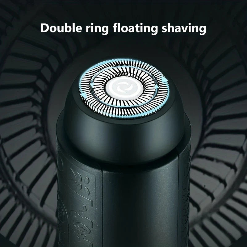 2-in-1 Portable Electric Shaver Nose Trimmer USB